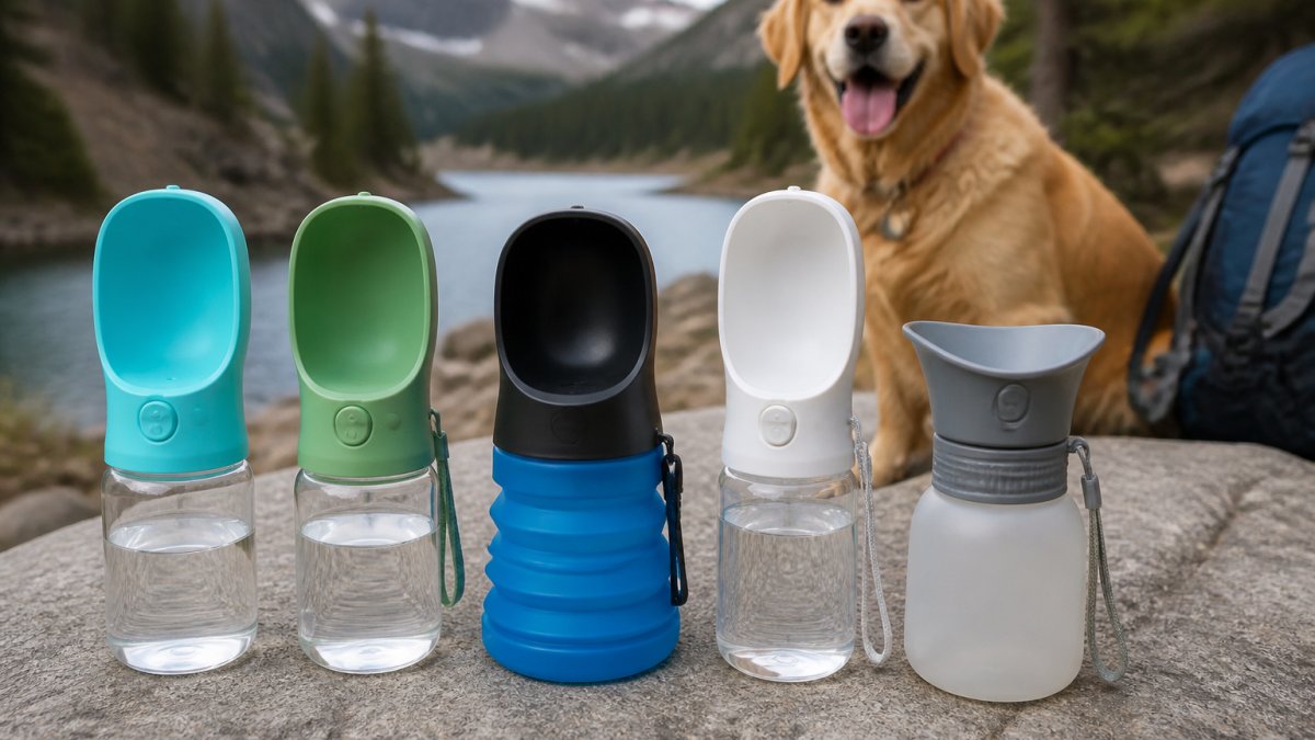 5 Best Portable Dog Water Bottles for Hiking