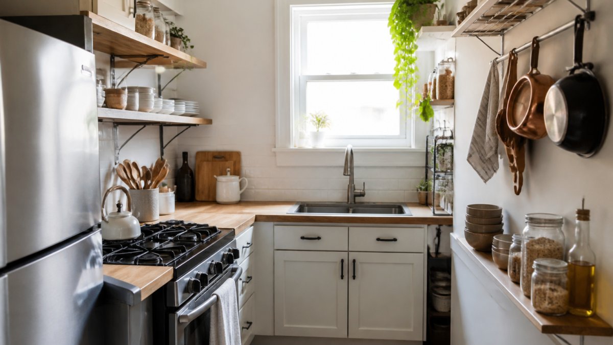How to Organize a Small Kitchen With Limited Counter Space
