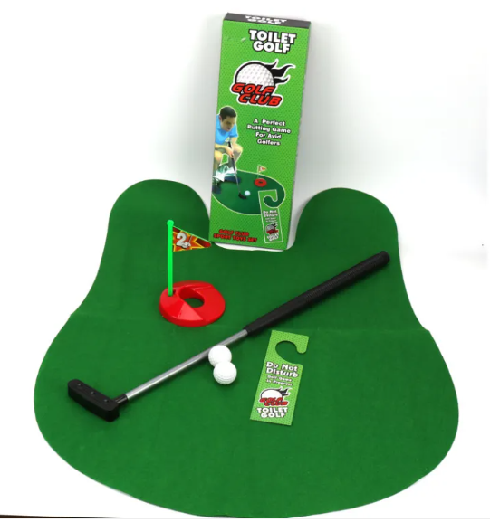 Children's Mini Toilet Golf Toy
